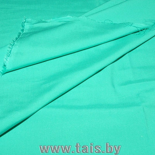 Штапель стрейчевый (бирюзовый)