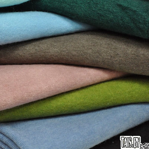 Трикотаж Ангора (голубой с сединой)