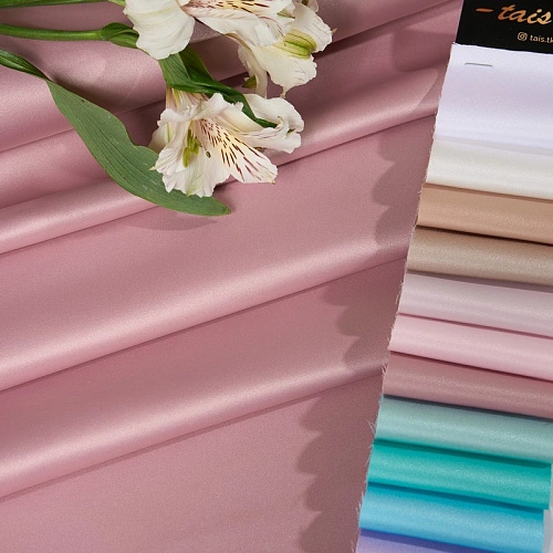 Атлас свадебный (античная роза)