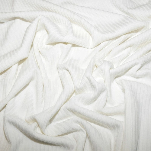 Трикотаж "Вискоза -Лапша" (молоко)