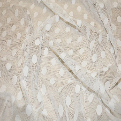 Сетка горох 2 см (молоко)