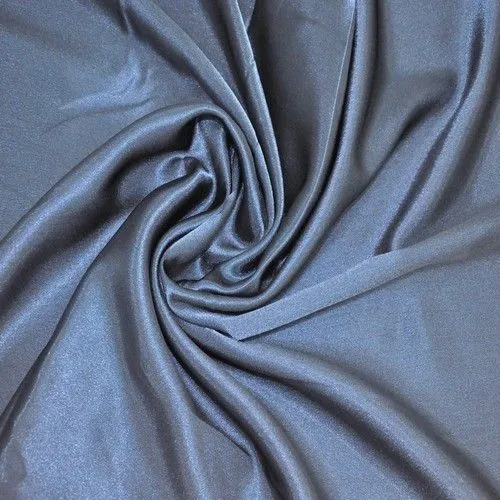 Креп-сатин (синий)