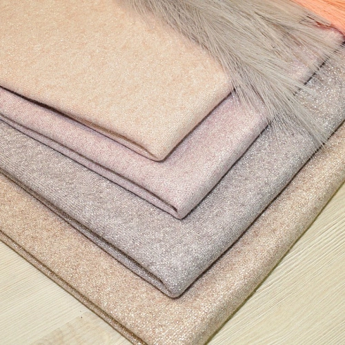 Трикотаж Ангора плотная с люрексом  (клевер)