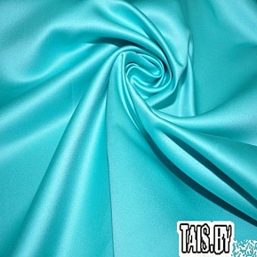 Атлас свадебный (бирюзовый)