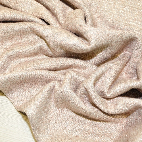 Ангора плотная с люрексом (бледно-розовый)