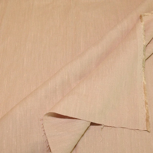 Лен умягченный  (бежевая пудра)