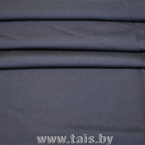 Штапель стрейчевый (синий)