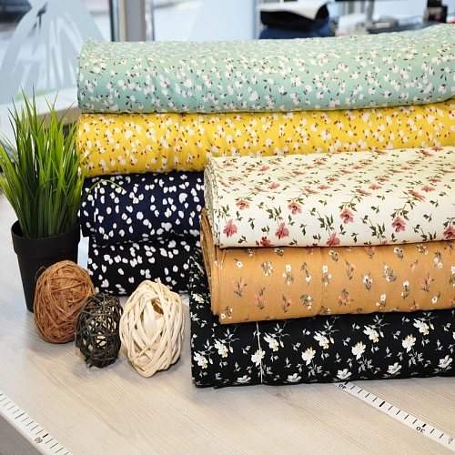 Штапель "Твил" принт 13