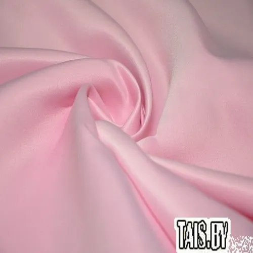 Атлас свадебный (нежно розовый)