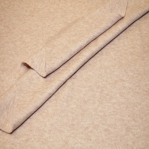 Трикотаж Ангора плотная (пудра меланж)