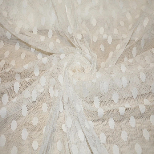 Сетка горох 2 см (молоко)