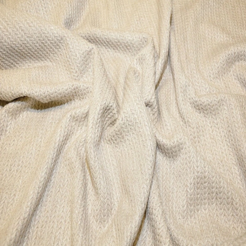 Трикотаж "Косичка" (жемчужный)