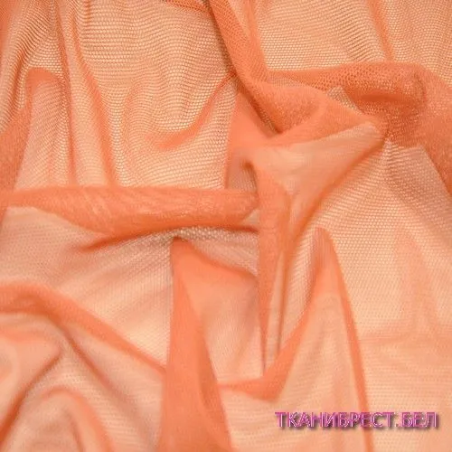 Ткань Сетка стрейчевая (кирпичный)