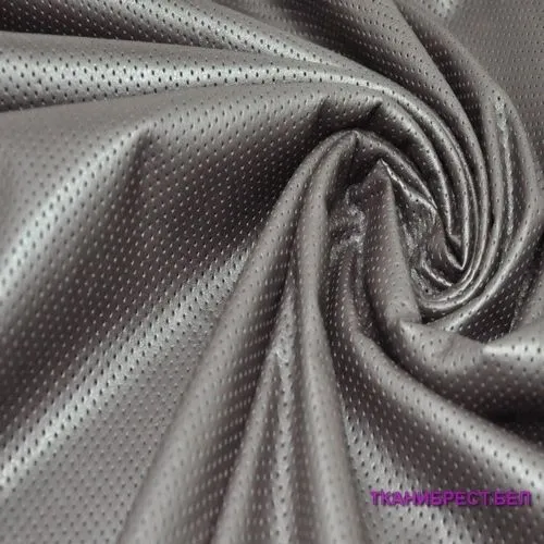 Кожа перфорированная (коричневый с бордовым оттенком)