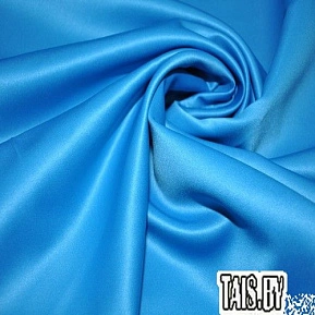 Атлас свадебный (лазурный)