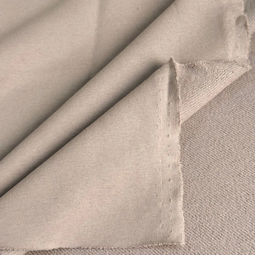 Футер 3-х нитка с эффектом велюра (бежевый)