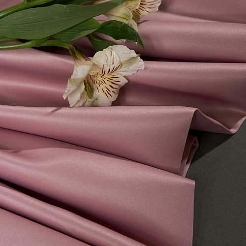 Атлас свадебный (античная роза)