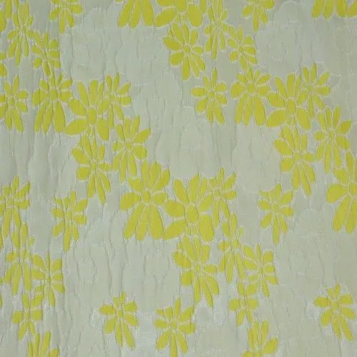 Жаккард "Ромашки" (желтый)