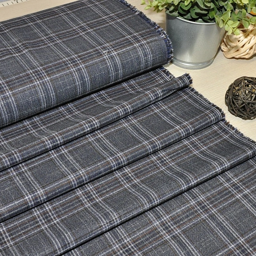 Костюмная ткань (темно-серый)