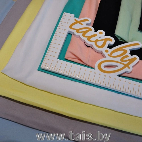 Штапель стрейчевый (серый)