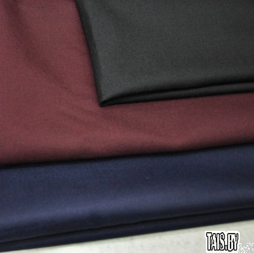 Костюмная ткань Полушерсть(синий)