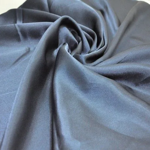 Креп-сатин (синий)