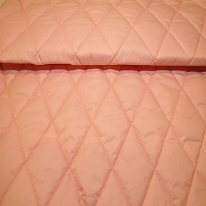 Плащевка стеганая Милан"ромбик" (powder)