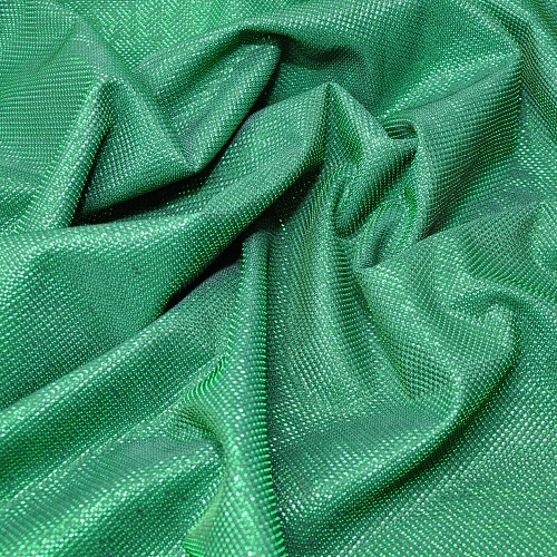 Трикотаж "Лунный свет" (изумрудный)