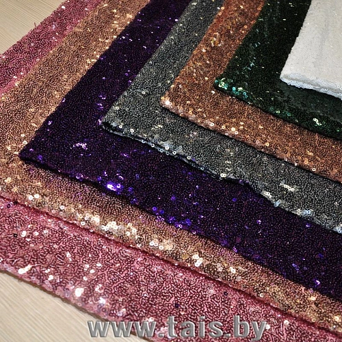 Пайетки на сетке (пудра)