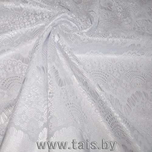 Гипюр " Реснички" (белый)