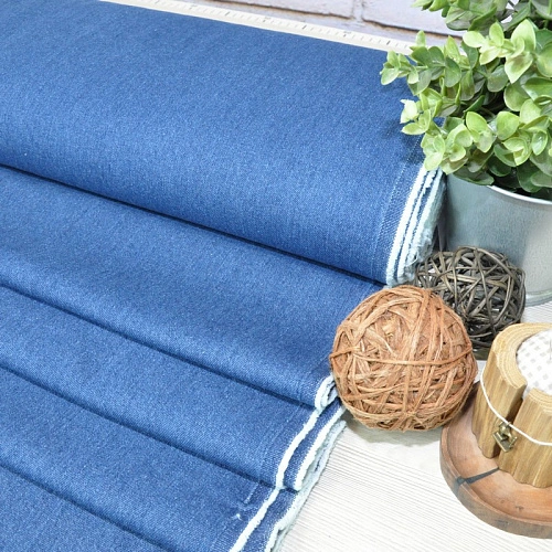 Джинс  вареный 100 % хлопок (Blue)