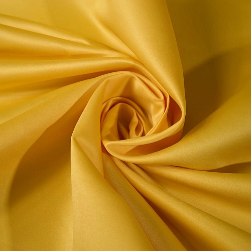 Атлас свадебный, желтый