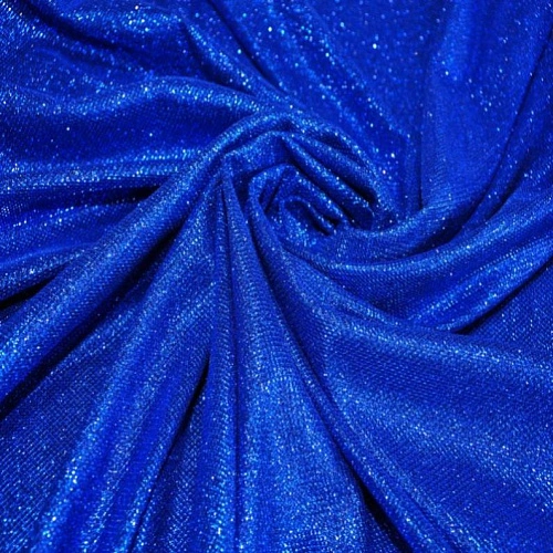 Трикотаж "Лунный свет" (василек)