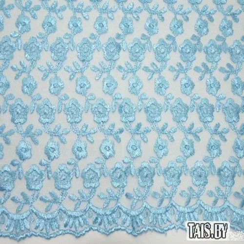 Гипюр Индонезия (голубой)