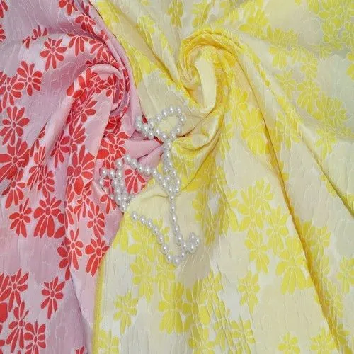 Жаккард "Ромашки" (желтый)