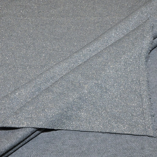 Трикотаж Ангора плотная с люрексом  (индиго)