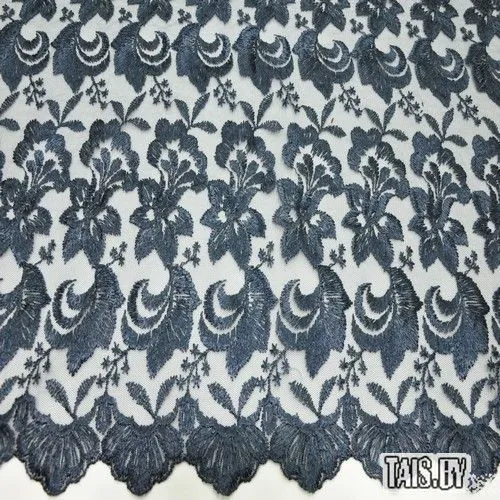 Гипюр Индонезия (синий)