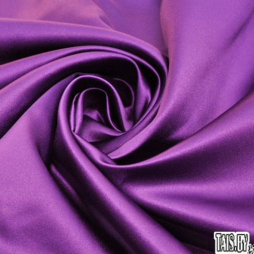 Атлас свадебный (фиолетовый)