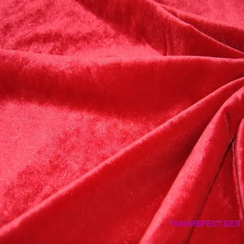 Велюр (Бархат) (красный)