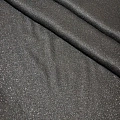 Трикотаж Ангора плотная с люрексом (черный)