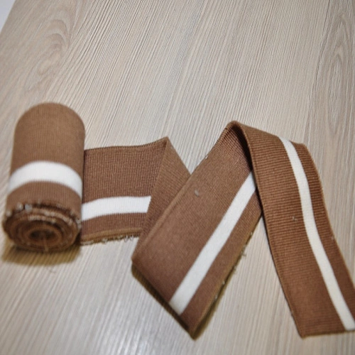 Манжет трикотажный (беж+молочный)