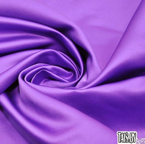 Атлас свадебный (сиреневый)