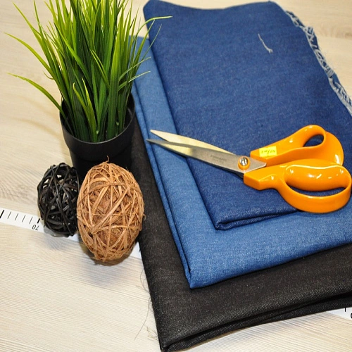 Джинс 100 % хлопок (синий 1)