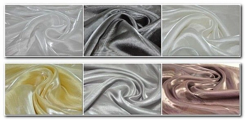 Органза газ (белый)