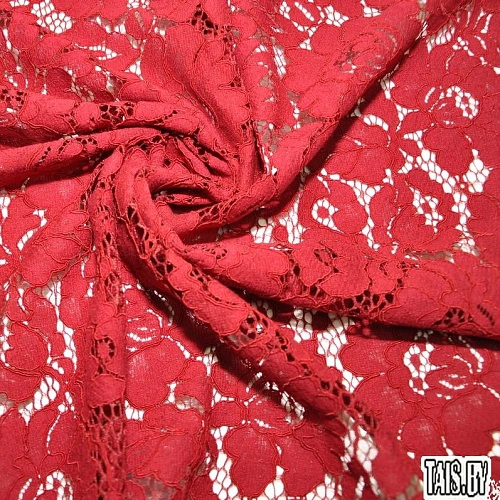 Гипюр (бордовый)