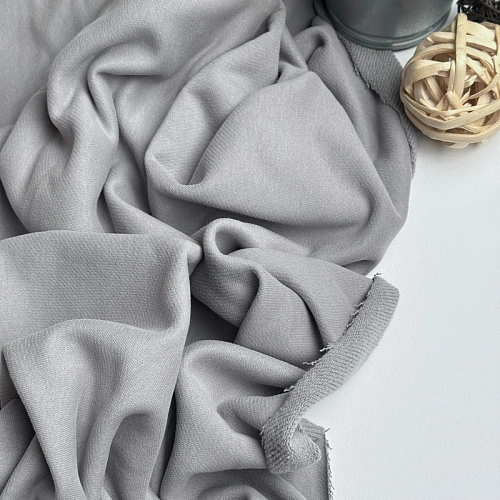 Футер 3-х нитка с эффектом велюра (серый)