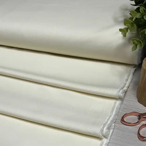 Костюмная ткань "Бостон" (сливочный)