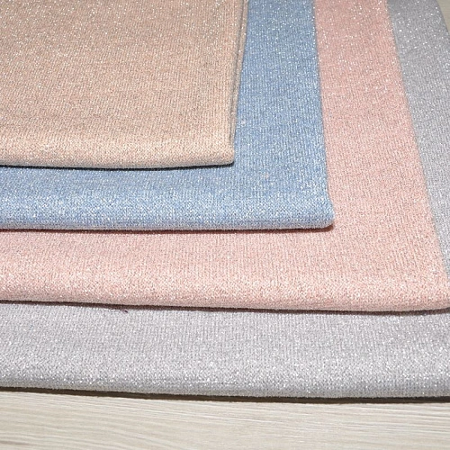 Трикотаж с люрексом (серебро)