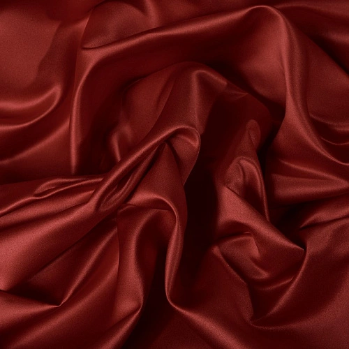 Атлас свадебный, красный