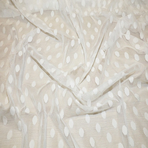 Сетка горох 2 см (молоко)